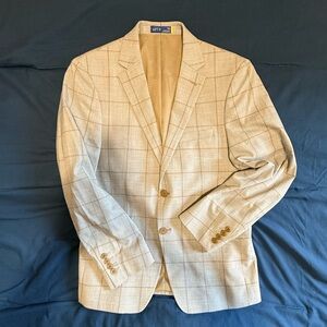 Apt. 9 Tan Windowpane Sport Coat